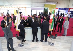 افتتاح پانزدهمین نمایشگاه صنعت مالی با حضور مدیر عامل بانک ملی ایران