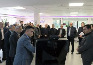 اولین شعبه هیبرید بانک ایران زمین افتتاح شد