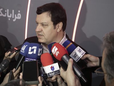 بازدید مدیرعامل بانک ملت از شانزدهمین نمایشگاه صنعت مالی و پاسخ به سوالات خبرنگاران