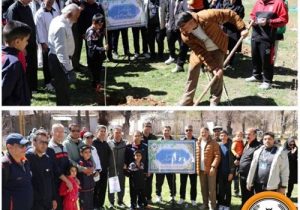 کاشت نهال به مناسبت روز درختکاری همزمان با “پویش یکصد سالگی بانک سپه”