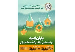 برگزاری چهل و پنجمین قرعه‌کشی بزرگ حساب‌های قرض‌الحسنه پس انداز بانک سپه