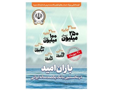 ۳۰ مهرماه؛ آخرین مهلت شرکت در جشنواره حسابهای قرضالحسنه پس انداز بانک سپه