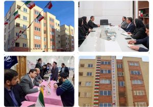 با حمایت مالی بانک مسکن پروژه ۱۲۰ واحدی نهضت ملی شاهدیه یزد افتتاح شد