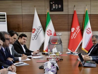 نشست مشترک مدیرعامل بانک ملت و رییس دانشگاه صنعتی شریف با موضوع حمایت از تولیدات علمی و فناورانه