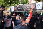 برپایی موکب بانک سینا در مسیر راهپیمایی جاماندگان اربعین حسینی