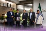 معارفه سرپرست جدید شعبه بندرعباس بیمه آرمان